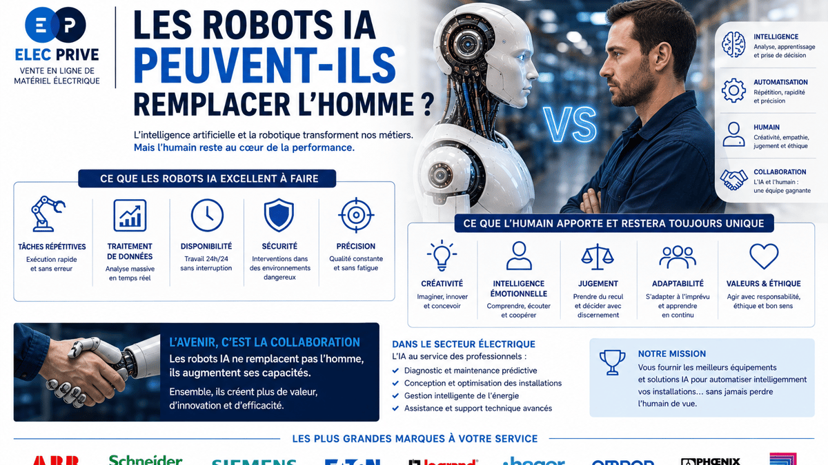 robots IA, robot IA, intelligence artificielle, IA, robotique, robotique intelligente, robots autonomes, robots humanoïdes, robot industriel, robot collaboratif, cobot, intelligenc